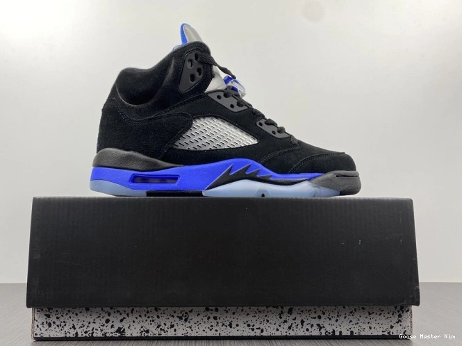 CT4838-004 Racer Jordan Air 5 Blue 0709
